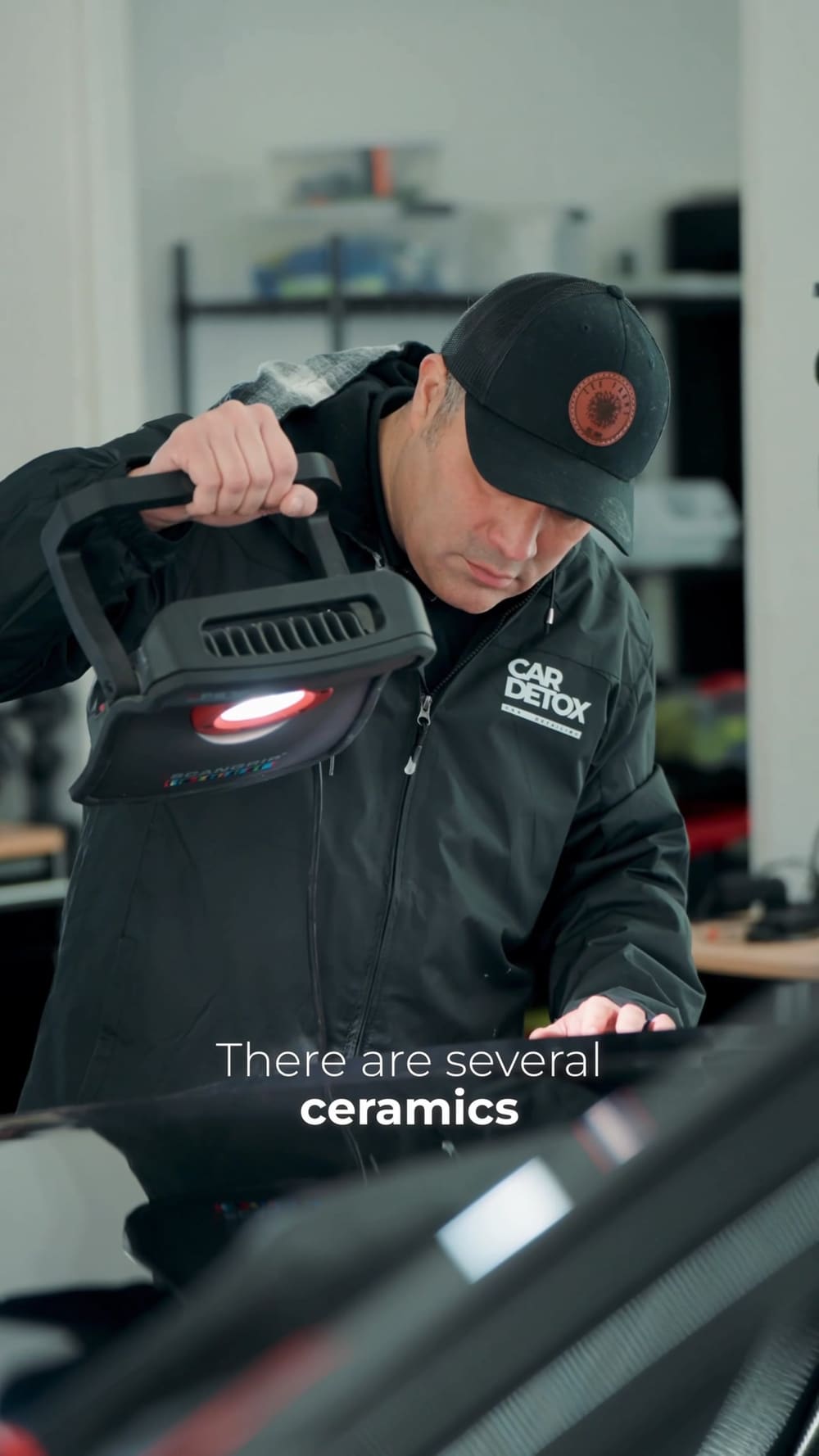 Still frame from the Car Detox video