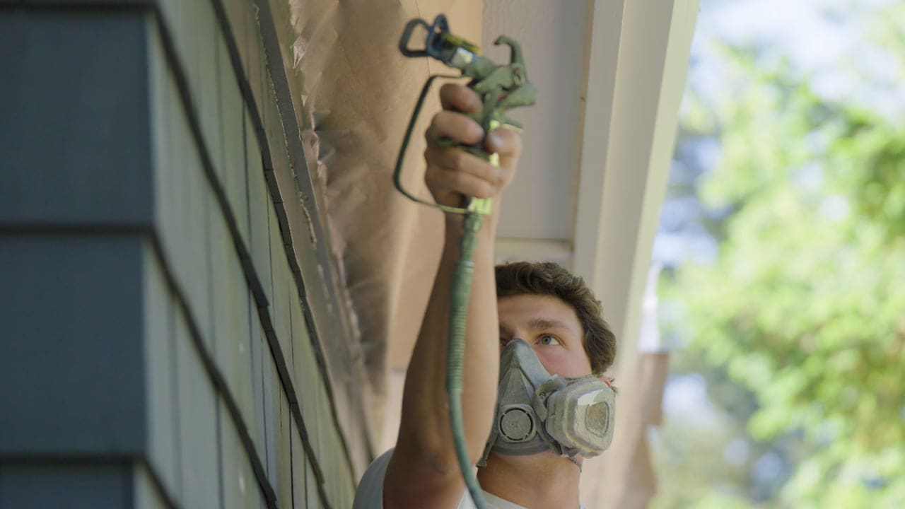 Still frame from the Heinke Painting video